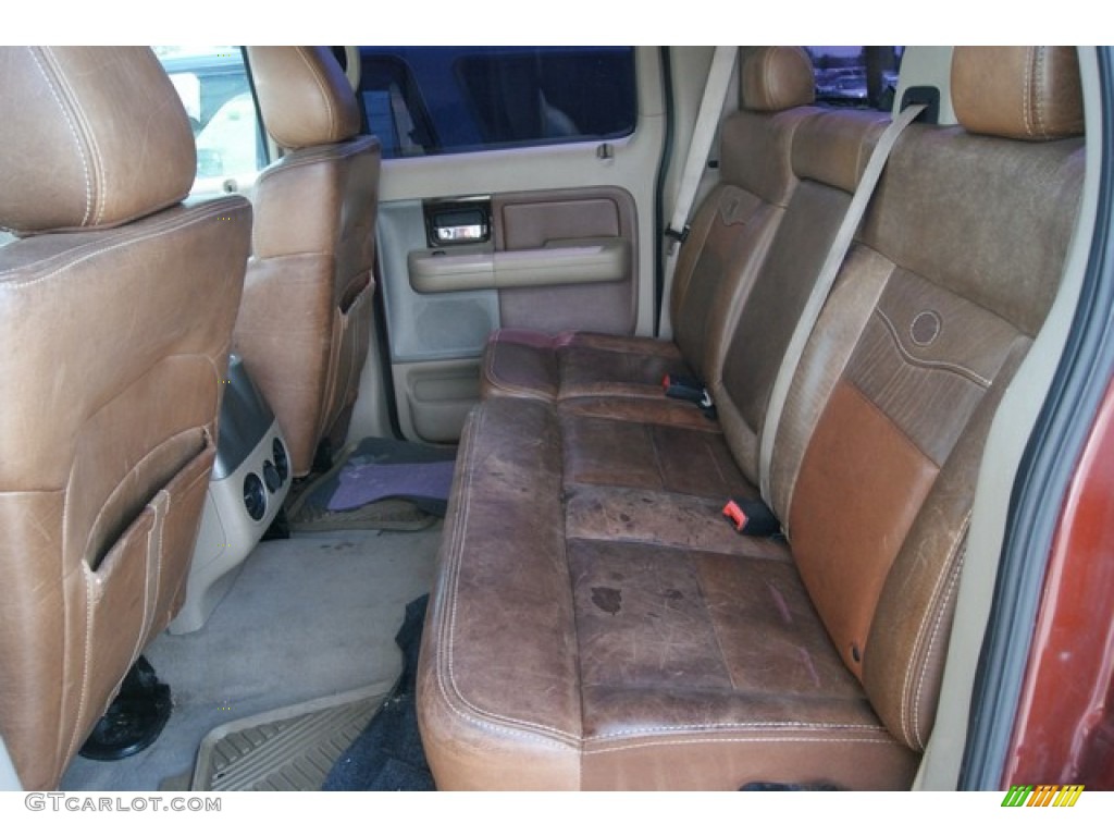 2005 F150 King Ranch SuperCrew 4x4 - Dark Copper Metallic / Castano Brown Leather photo #6