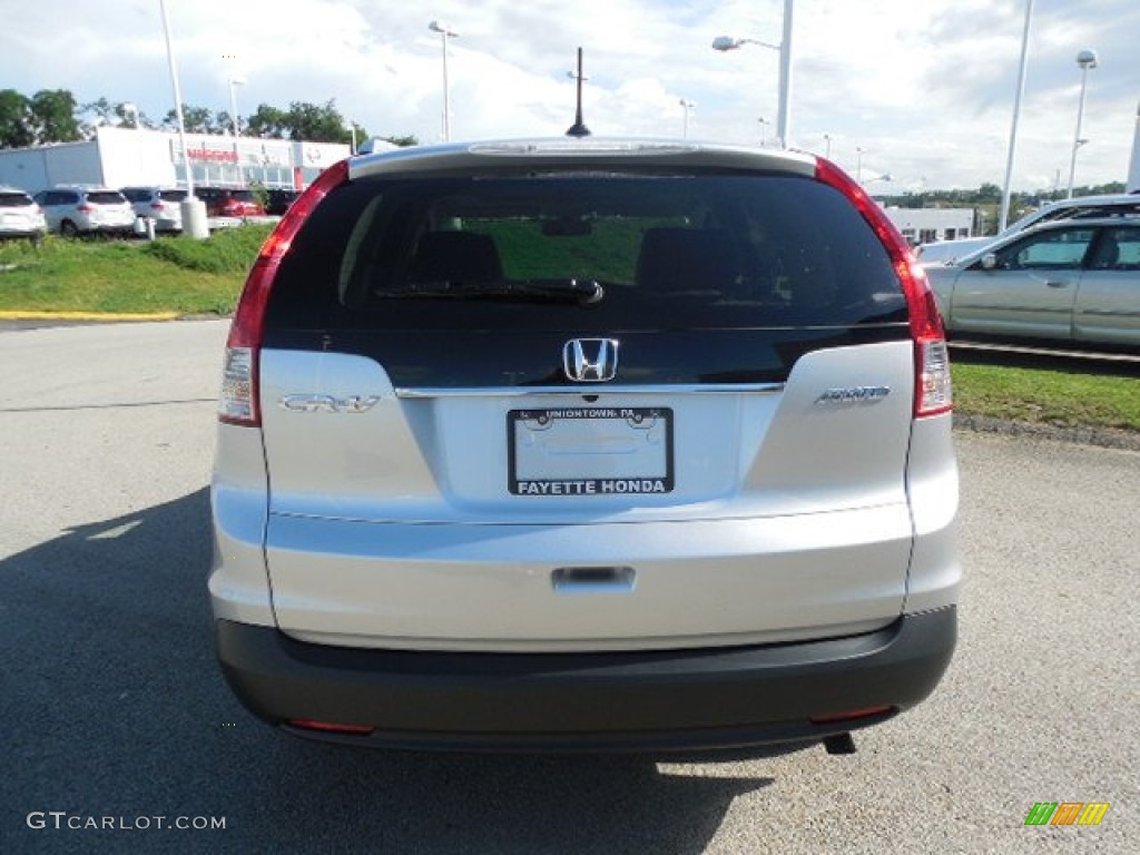 2013 CR-V EX-L AWD - Alabaster Silver Metallic / Gray photo #3