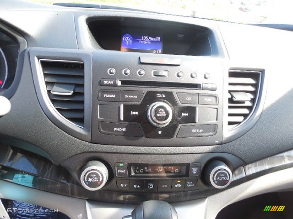 2013 CR-V EX-L AWD - Alabaster Silver Metallic / Gray photo #12