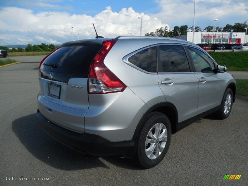 2013 CR-V EX-L AWD - Alabaster Silver Metallic / Gray photo #18