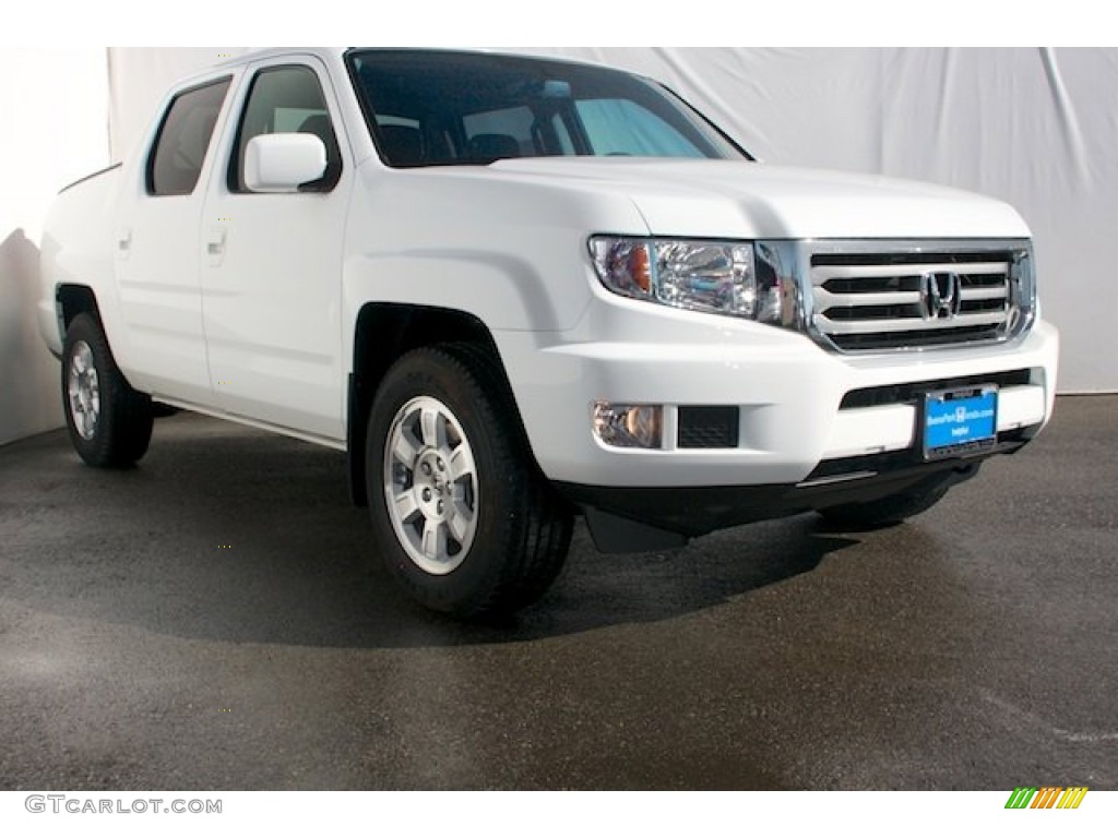 White Honda Ridgeline