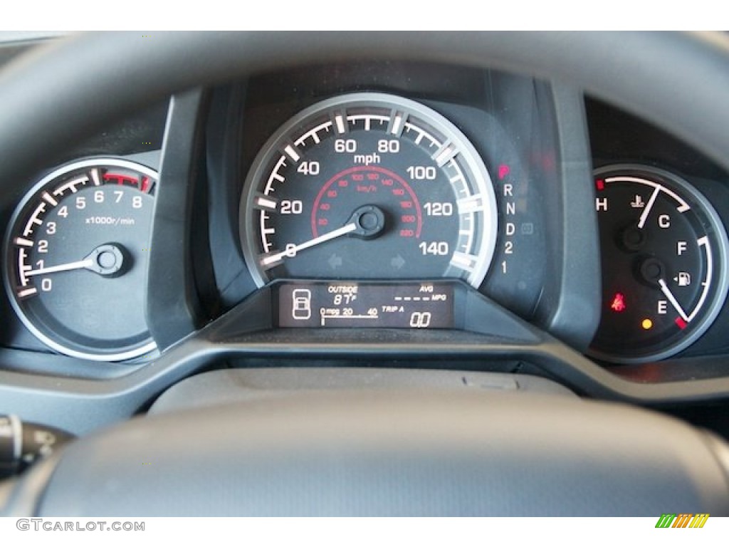 2013 Honda Ridgeline RTS Gauges Photos