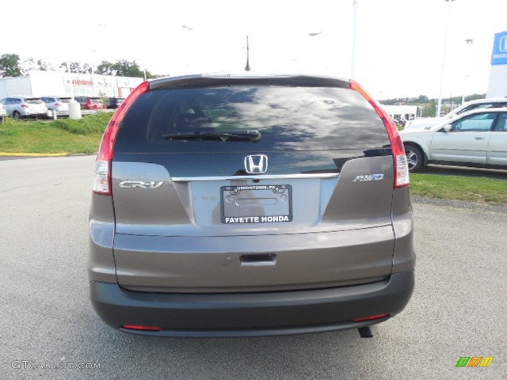 2013 CR-V EX AWD - Urban Titanium Metallic / Black photo #3