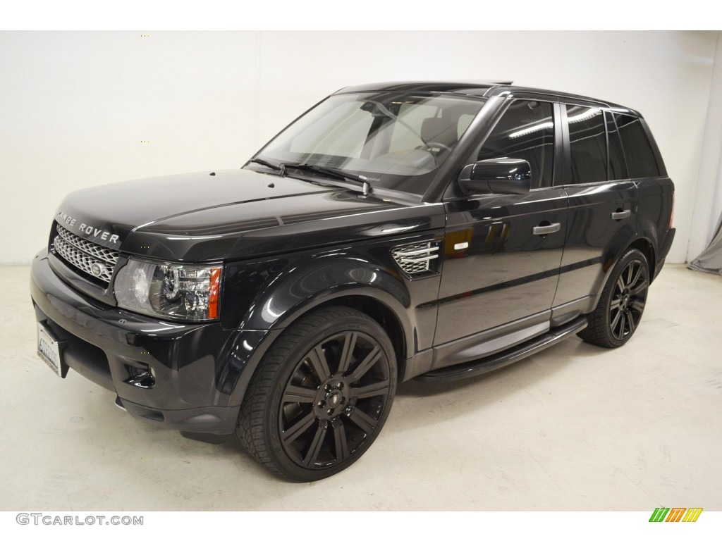 Santorini Black Metallic 2011 Land Rover Range Rover Sport Supercharged Exterior Photo #83145565