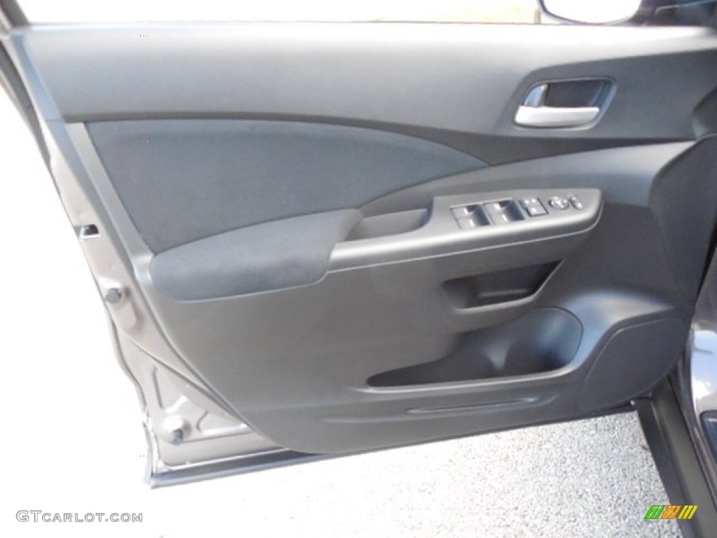 2013 CR-V EX AWD - Urban Titanium Metallic / Black photo #6