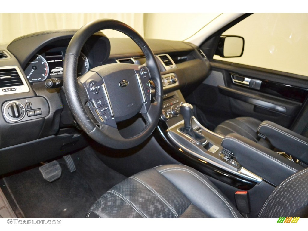 Ebony/Ebony Interior 2011 Land Rover Range Rover Sport Supercharged Photo #83145759