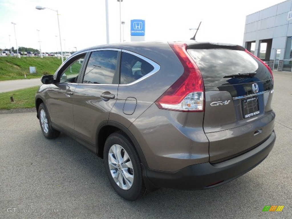 2013 CR-V EX AWD - Urban Titanium Metallic / Black photo #17