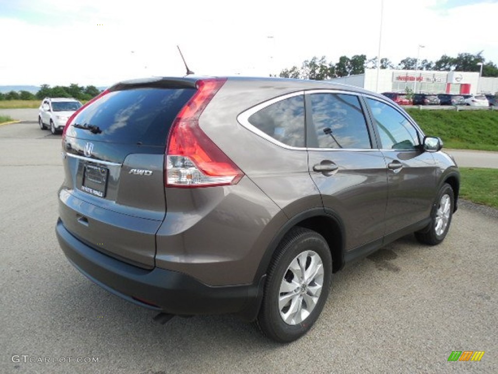 2013 CR-V EX AWD - Urban Titanium Metallic / Black photo #18