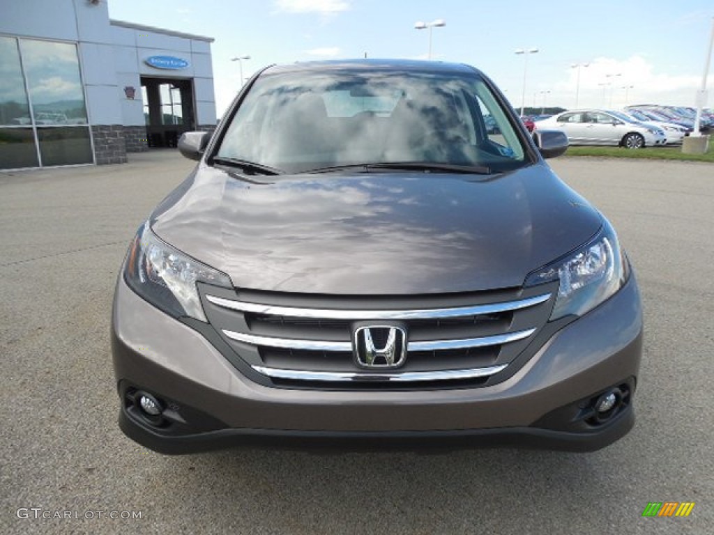 2013 CR-V EX AWD - Urban Titanium Metallic / Black photo #19