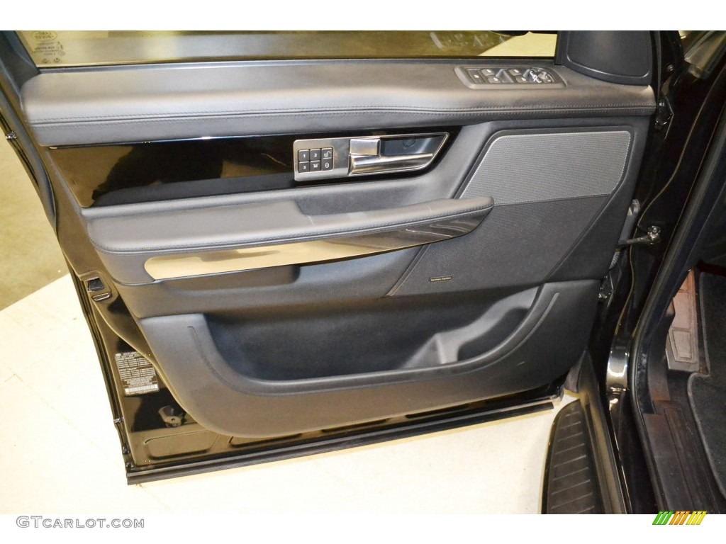2011 Land Rover Range Rover Sport Supercharged Ebony/Ebony Door Panel Photo #83145943