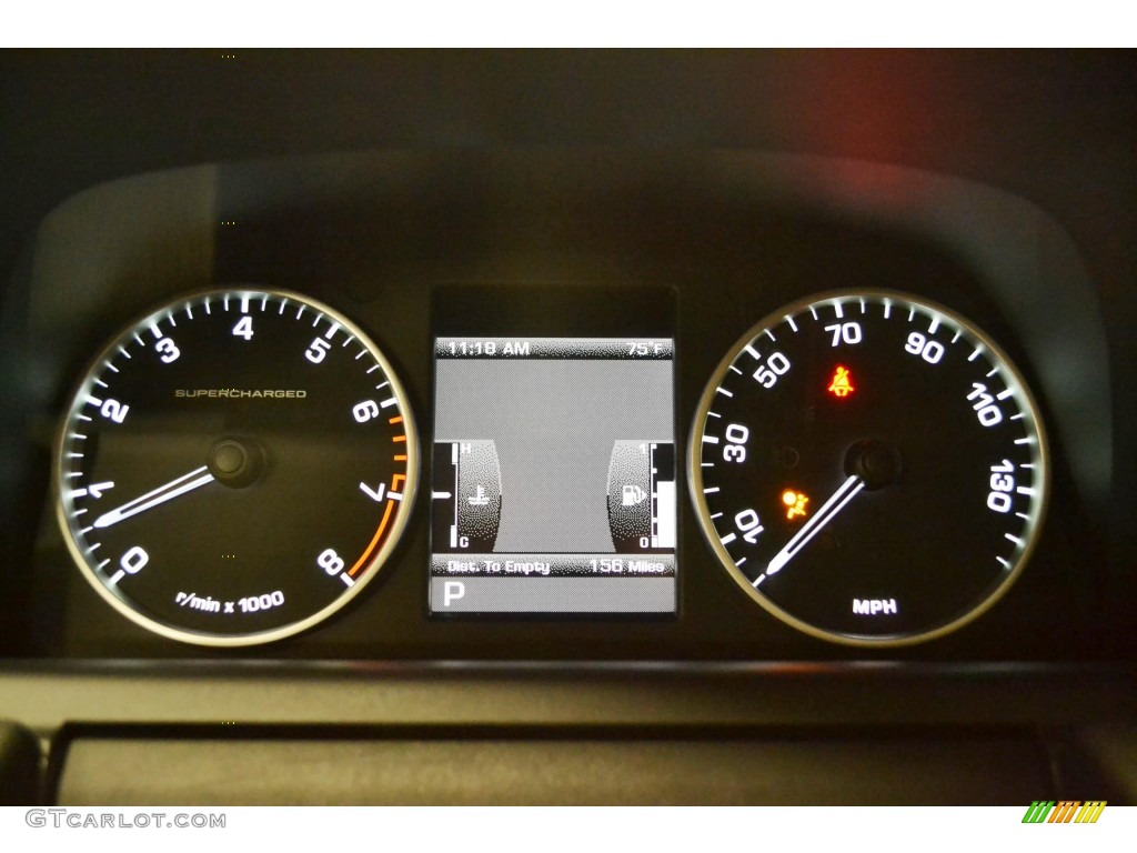 2011 Land Rover Range Rover Sport Supercharged Gauges Photo #83146206