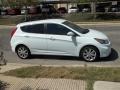 2012 Century White Hyundai Accent SE 5 Door  photo #23