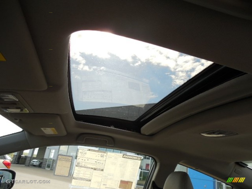 2013 Civic EX Coupe - Polished Metal Metallic / Gray photo #10