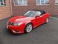 Laser Red 2009 Saab 9-3 Aero Convertible