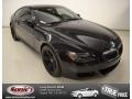 Black 2007 BMW M6 Coupe