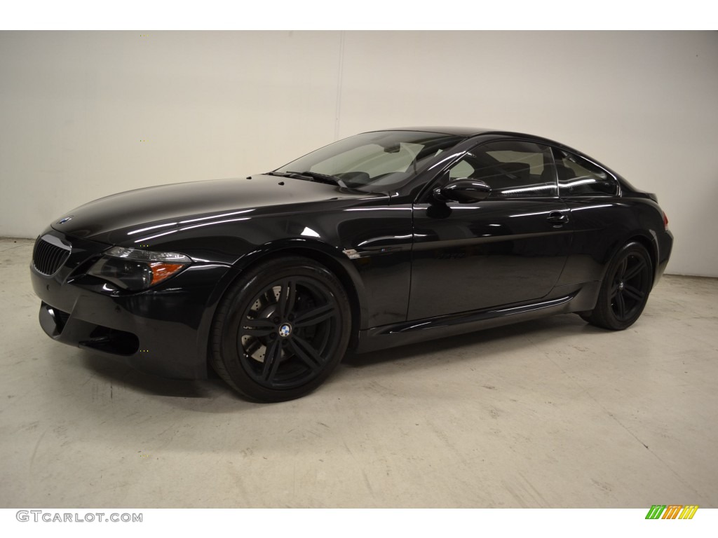 Black 2007 BMW M6 Coupe Exterior Photo #83147836