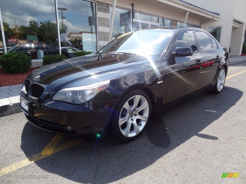 Jet Black BMW 5 Series