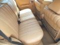 1981 Mercedes-Benz E Class Tan Interior Rear Seat Photo