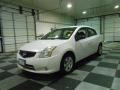 2011 Aspen White Nissan Sentra 2.0  photo #3