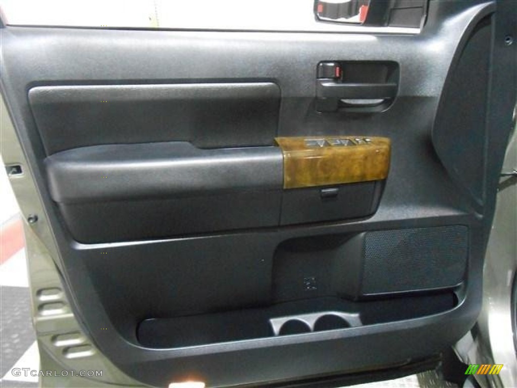 2010 Tundra CrewMax 4x4 - Pyrite Brown Mica / Black photo #9
