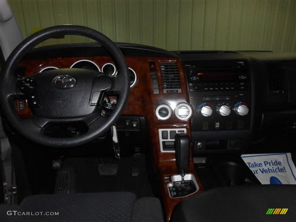 2010 Tundra CrewMax 4x4 - Pyrite Brown Mica / Black photo #13