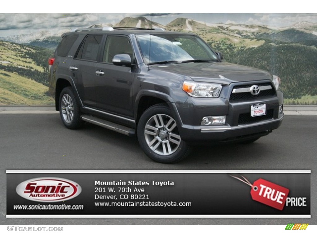 2013 4Runner Limited 4x4 - Magnetic Gray Metallic / Black Leather photo #1