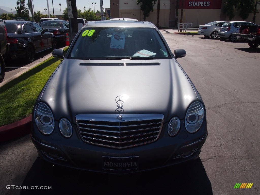 2008 E 350 Sedan - Flint Grey Metallic / Ash photo #2
