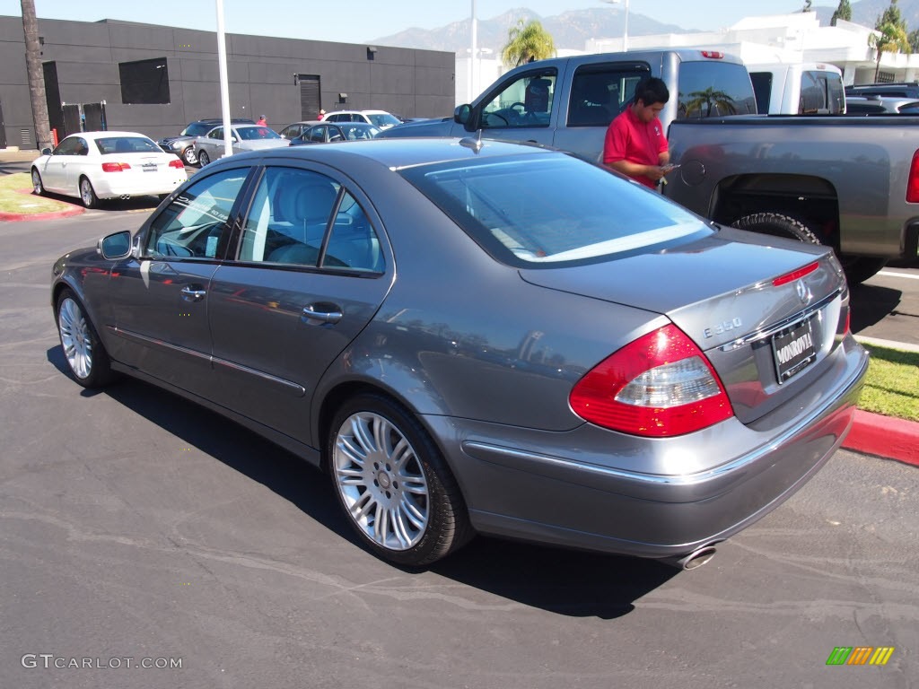 2008 E 350 Sedan - Flint Grey Metallic / Ash photo #12