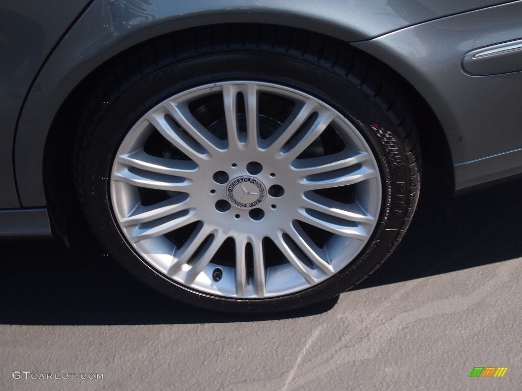 2008 E 350 Sedan - Flint Grey Metallic / Ash photo #13