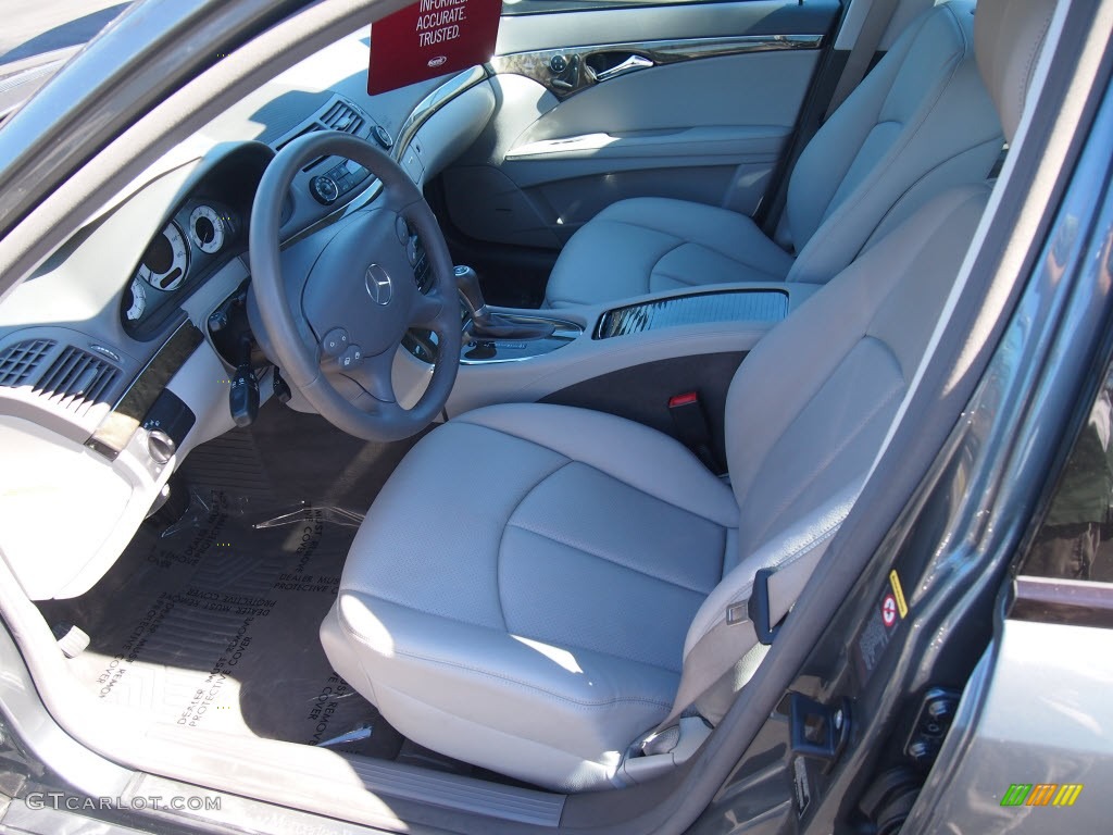 2008 E 350 Sedan - Flint Grey Metallic / Ash photo #16