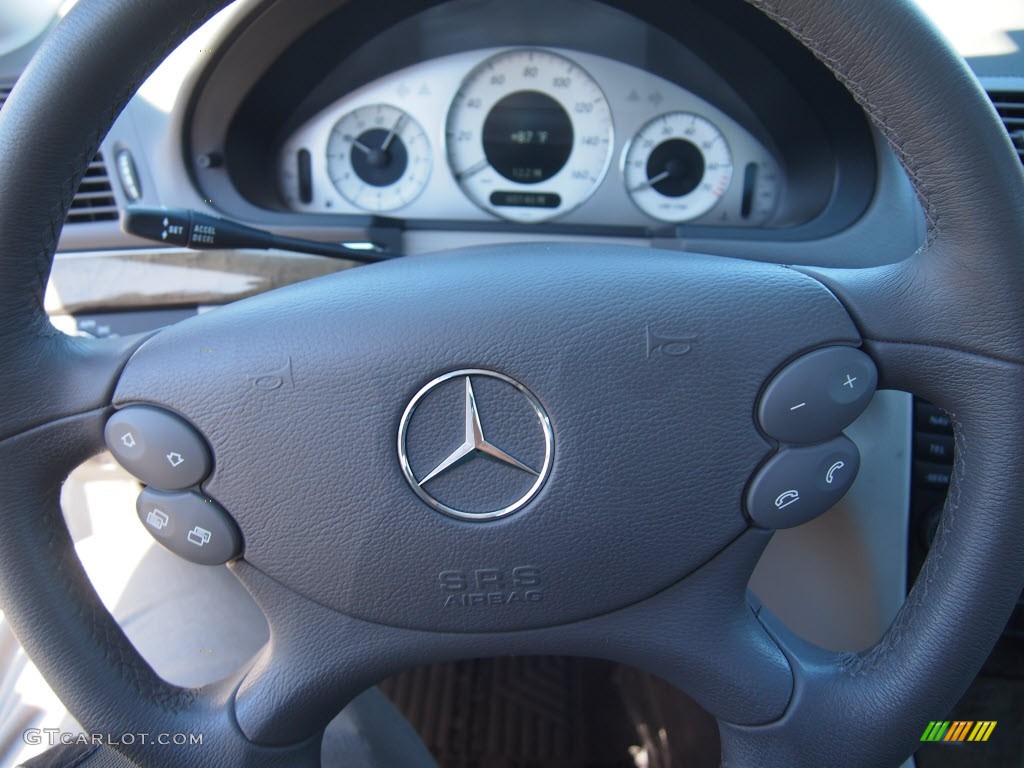 2008 E 350 Sedan - Flint Grey Metallic / Ash photo #21