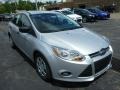 2013 Ingot Silver Ford Focus S Sedan  photo #1