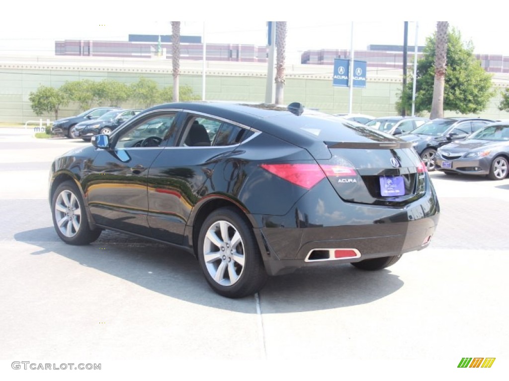 2010 ZDX AWD - Crystal Black Pearl / Ebony photo #7