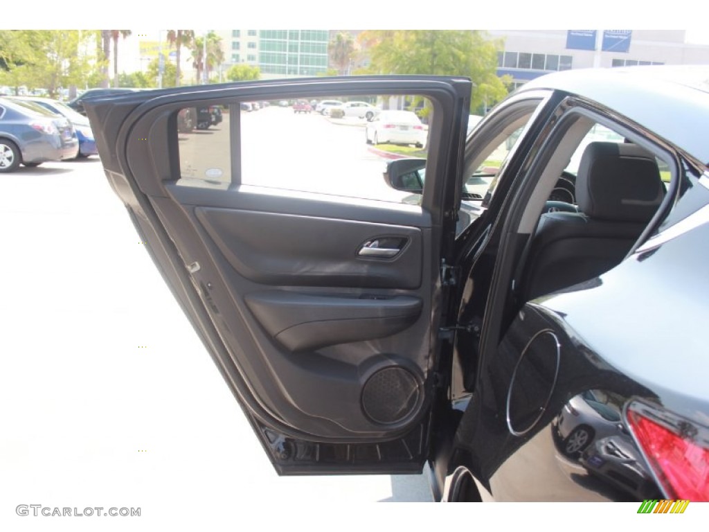 2010 ZDX AWD - Crystal Black Pearl / Ebony photo #11