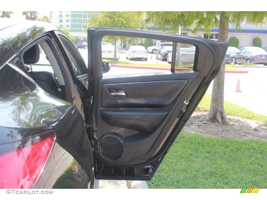 2010 ZDX AWD - Crystal Black Pearl / Ebony photo #13