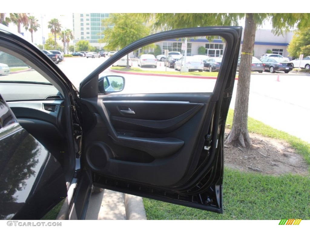 2010 ZDX AWD - Crystal Black Pearl / Ebony photo #15