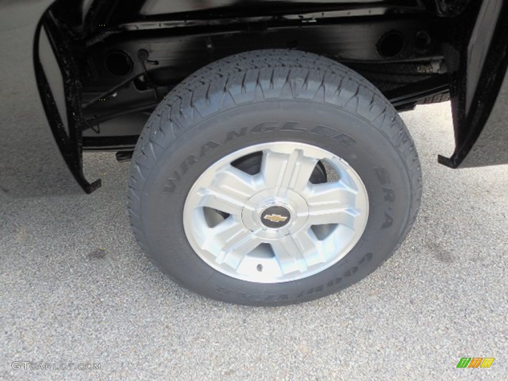 2013 Silverado 1500 LT Extended Cab 4x4 - Black / Ebony photo #3