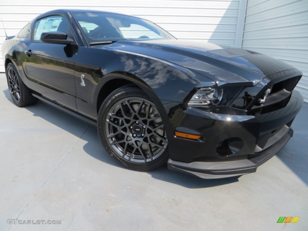 2014 Mustang Shelby GT500 SVT Performance Package Coupe - Black / Shelby Charcoal Black/Black Accents Recaro Sport Seats photo #2