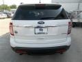 2014 White Platinum Ford Explorer XLT  photo #3