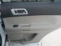 2014 White Platinum Ford Explorer XLT  photo #9