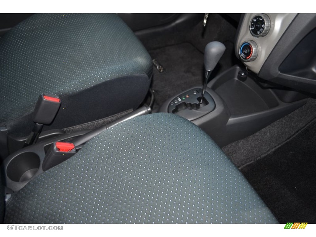 2007 Yaris 3 Door Liftback - Bayou Blue Metallic / Dark Charcoal photo #17
