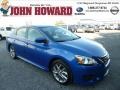 2013 Metallic Blue Nissan Sentra SR  photo #1