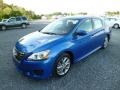 2013 Metallic Blue Nissan Sentra SR  photo #3