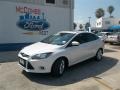 White Platinum - Focus Titanium Sedan Photo No. 1