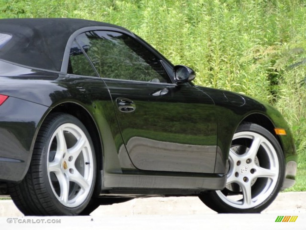 2005 911 Carrera Cabriolet - Black / Sand Beige photo #4