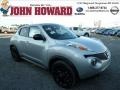 Brilliant Silver 2013 Nissan Juke SV AWD
