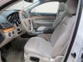 2011 Lincoln MKT Light Stone Interior Front Seat Photo