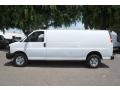 Summit White 2012 Chevrolet Express 2500 Cargo Van Exterior