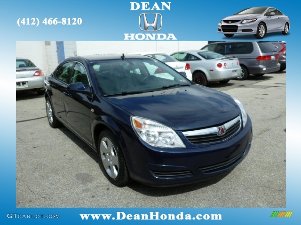 2009 Aura XE - Deep Blue / Gray photo #1