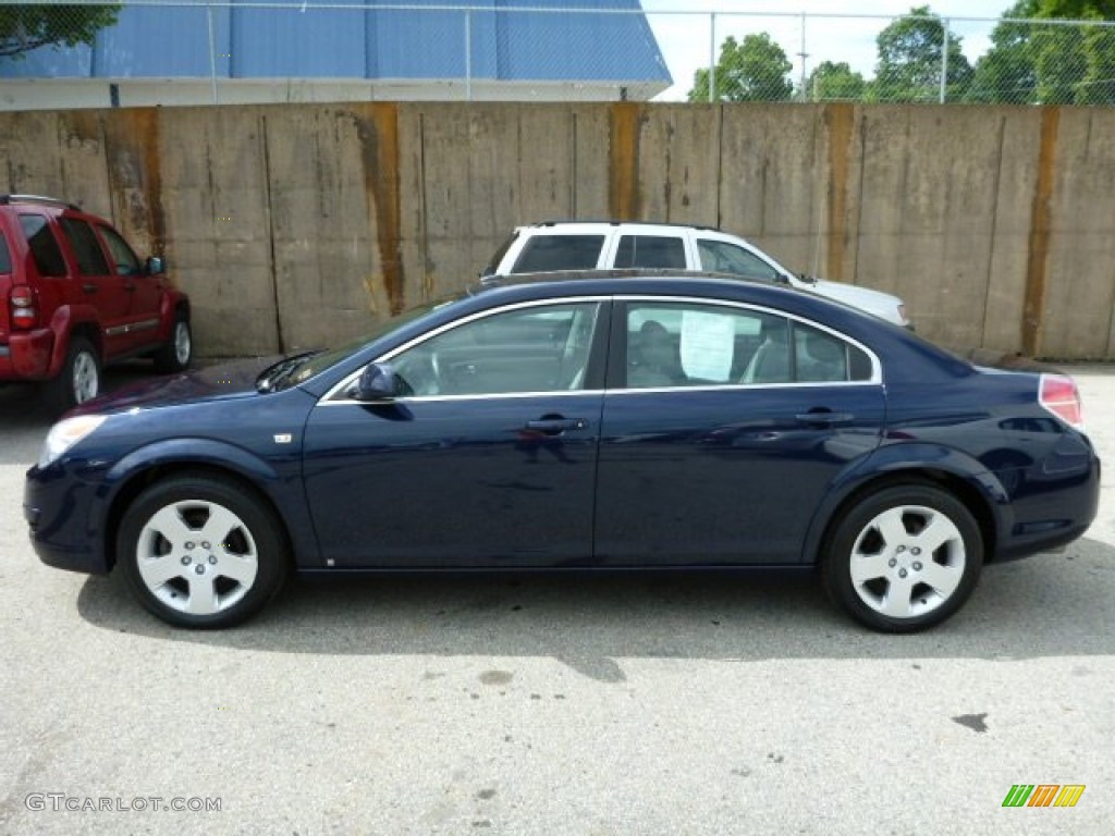2009 Aura XE - Deep Blue / Gray photo #6